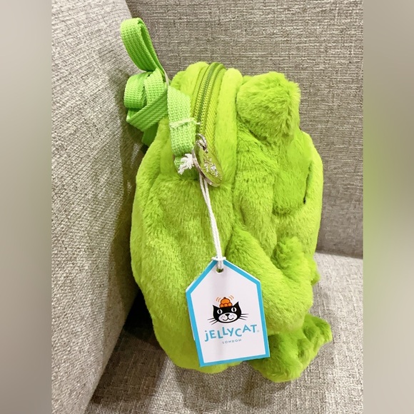 Jellycat Ricky Rain Frog Bag Brand New with Tags (BNWT) - Picture 3 of 3